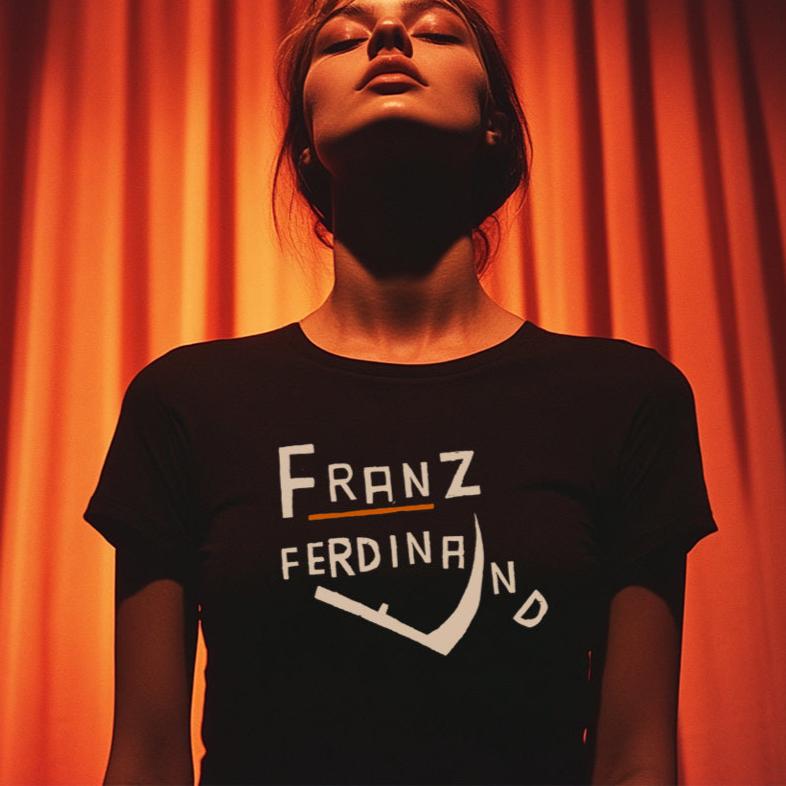 Franz Ferdinand Black Logo Tee