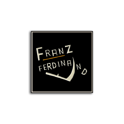 Franz Ferdinand Logo Enamel Pin